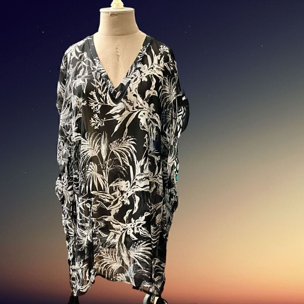 Cover2Cover Tropical Beach Cover-Up / SZ: S / NWT